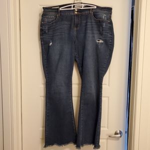 Torrid Flare distressed Jeans - 18R